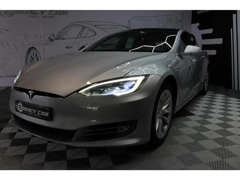 Occasion Tesla Model S 350 kW (476 ch) 2017 Gris Citadine