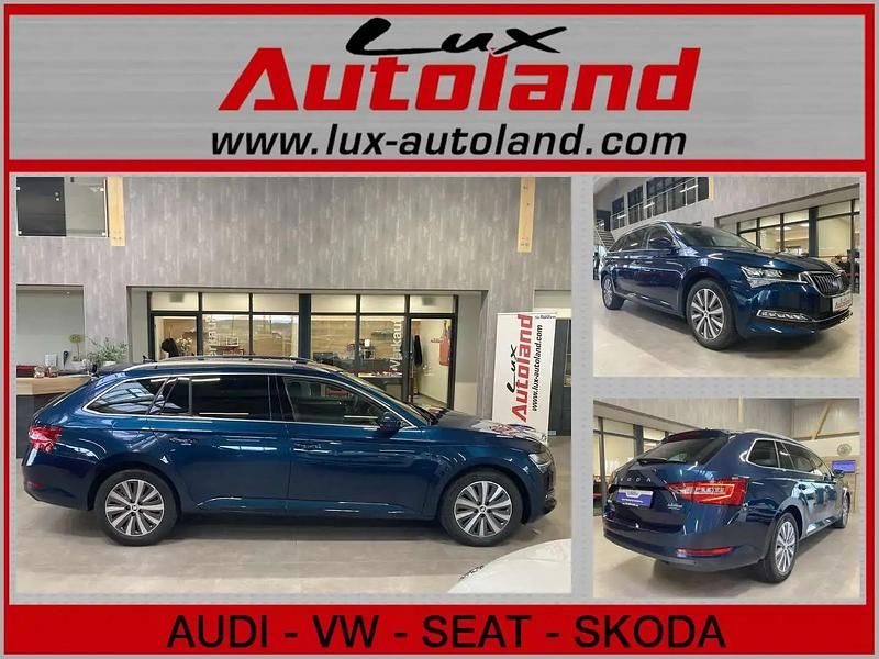 Bleu Occasion 2022 Skoda Superb Style Break | 38 900 € (Prix cher) - Image 1/4