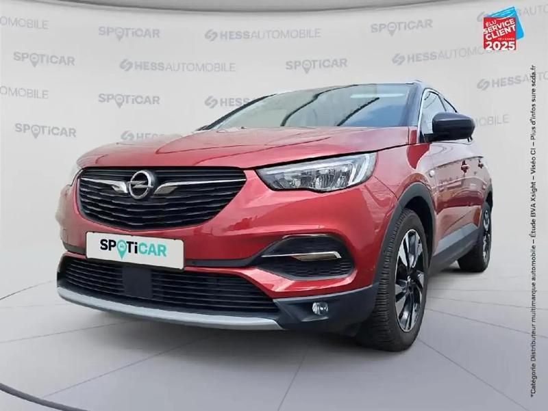 Rouge Utilisé 2020 Opel Grandland X GS Line SUV | 15 999 € (Prix juste) - Image 1/4