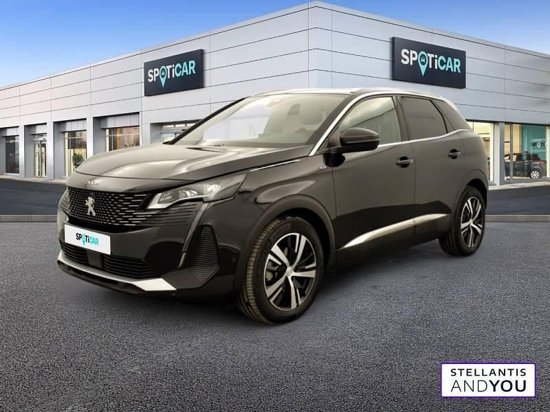 Noir Utilisé 2024 Peugeot 3008 GT | 32 990 € (Prix juste) - Image 1/4
