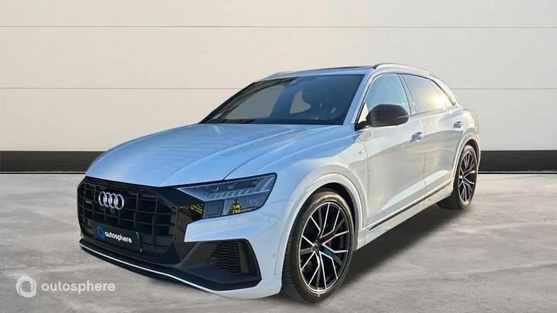 Blanc glacier métallisé Utilisé 2022 Audi Q8 Competition SUV | 70 299 € (Prix juste) - Image 1/4