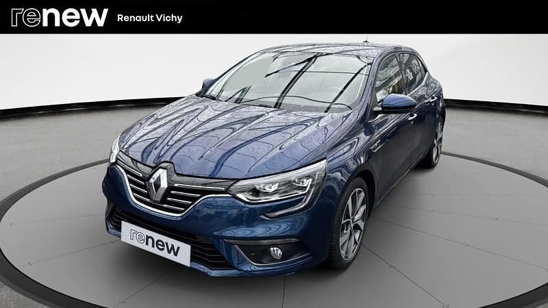Bleu Occasion 2018 Renault Mégane IV Intens Berline | 14 690 € - Image 1/4