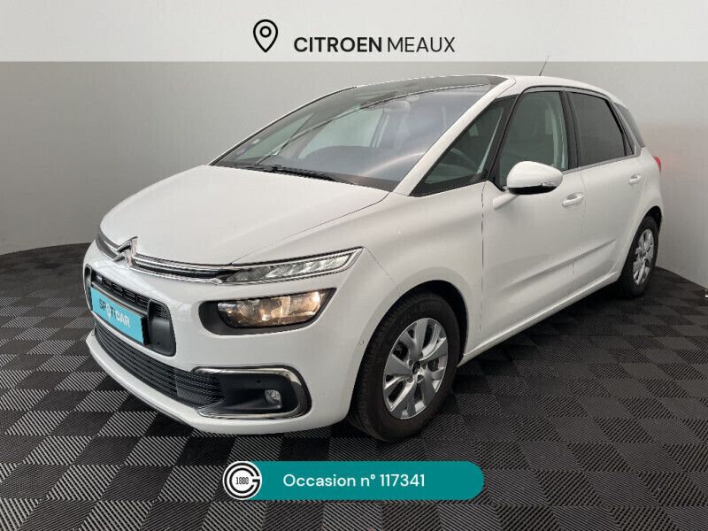 Blanc Utilisé 2017 Citroën C4 Picasso Feel Monospace | 9 990 € (Prix juste) - Image 1/4