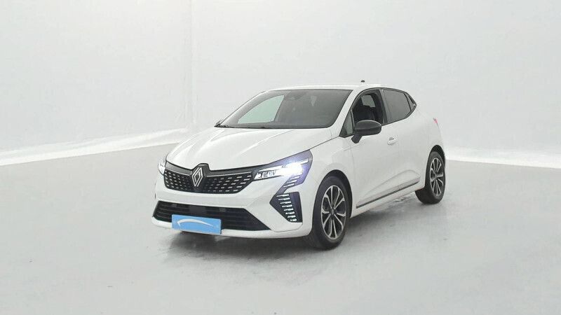 Blanc Utilisé 2023 Renault Clio V Techno Citadine | 15 631 € (Prix juste) - Image 1/4
