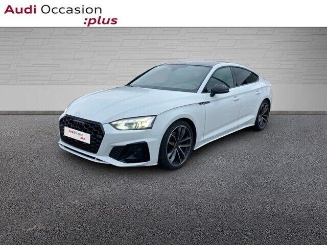 Blanc glacier métallisé Utilisé 2024 Audi A5 Sportback Competition Berline | 44 490 € (Prix juste) - Image 1/4