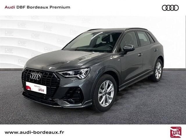 Gris daytona nacré Utilisé 2021 Audi Q3 S-Line SUV | 33 590 € (Bon prix) - Image 1/4