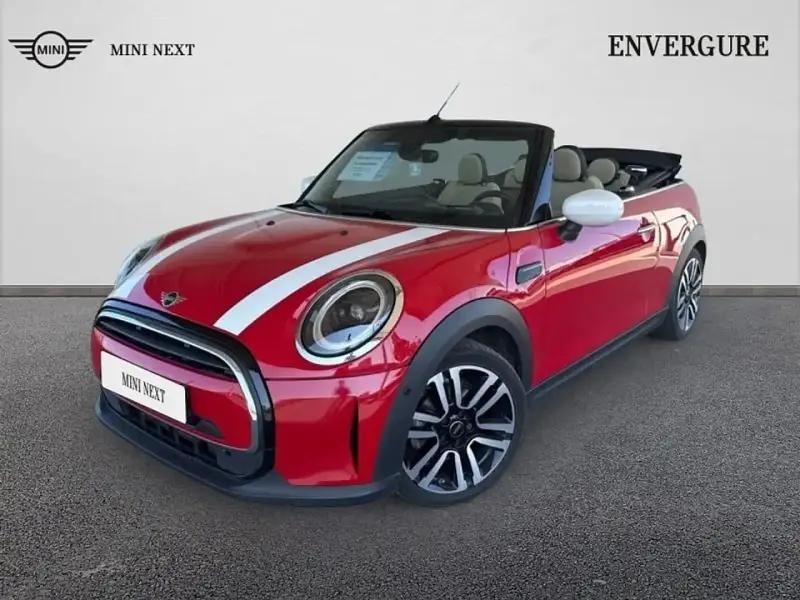 Rouge Utilisé 2022 Mini Cooper Cabriolet Premium Plus Cabriolet | 25 990 € (Prix juste) - Image 1/4