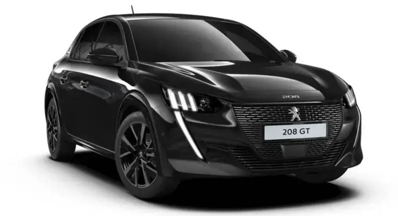 Noir Utilisé 2022 Peugeot 208 GT Citadine | 27 490 € - Image 1/4