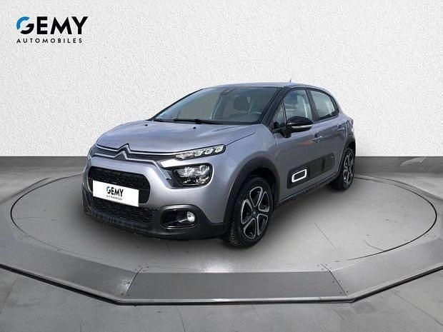 Gris Utilisé 2022 Citroën C3 Feel Citadine | 10 450 € (Prix juste) - Image 1/4
