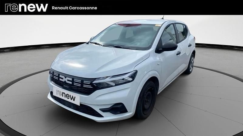 Blanc Utilisé 2023 Dacia Sandero Essentiel Citadine | 12 890 € (Bon prix) - Image 1/4