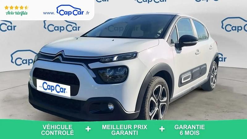 Blanc Utilisé 2023 Citroën C3 Feel Citadine | 11 990 € - Image 1/4