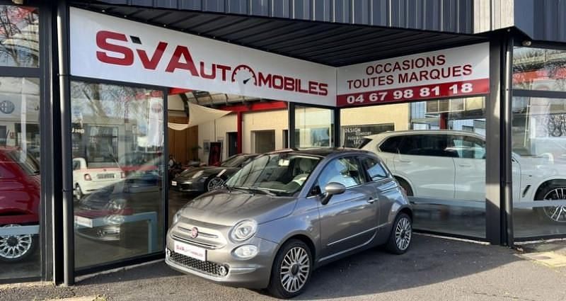 Gris Occasion 2018 Fiat 500 Lounge Citadine | 9 690 € (Prix juste) - Image 1/4