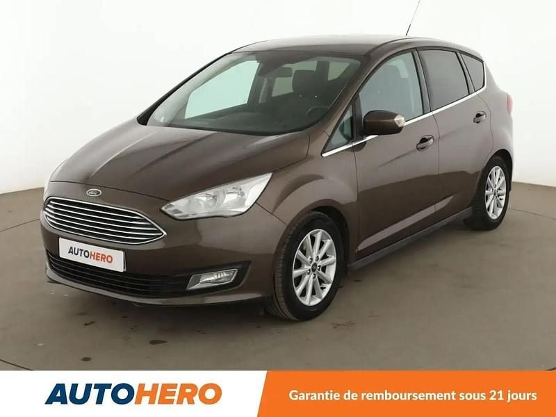 Beige Occasion 2015 Ford C-MAX Titanium Monospace | 9 490 € (Super prix) - Image 1/2