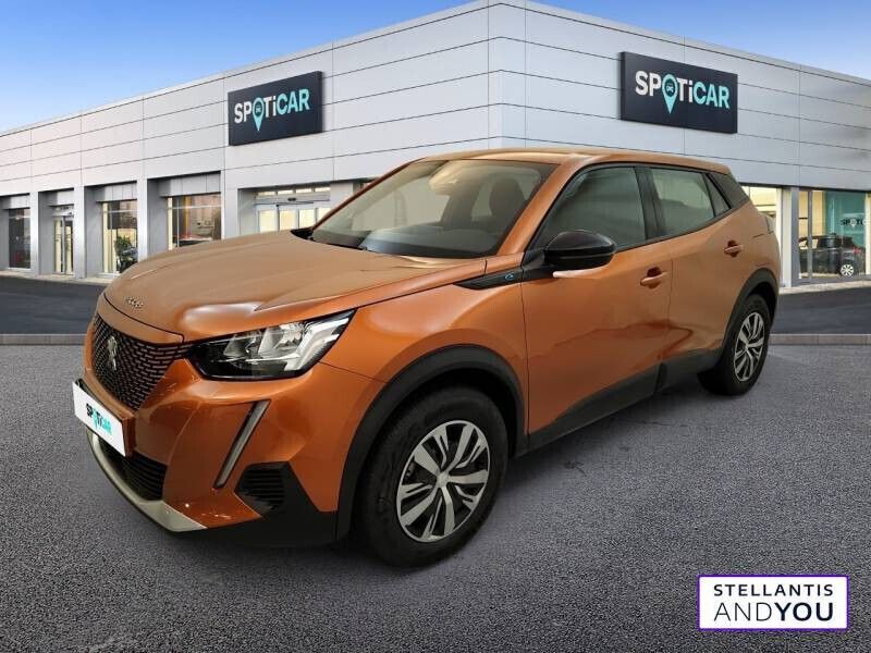 Orange Utilisé 2022 Peugeot e-2008 Active SUV | 16 989 € (Bon prix) - Image 1/4