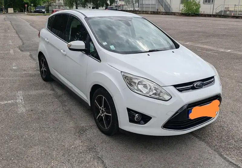 Blanc Utilisé 2014 Ford C-MAX Titanium Monospace | 4 600 € (Super prix) - Image 1/4