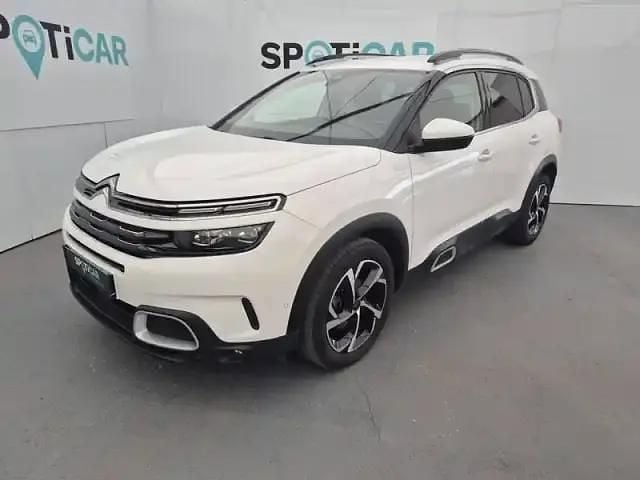 Blanc Utilisé 2019 Citroën C5 Aircross PureTech SUV | 16 490 € (Prix juste) - Image 1/4