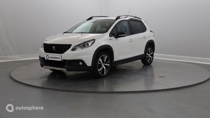 Blanc Utilisé 2017 Peugeot 2008 GT-line SUV | 8 999 € (Prix assez cher) - Image 1/4