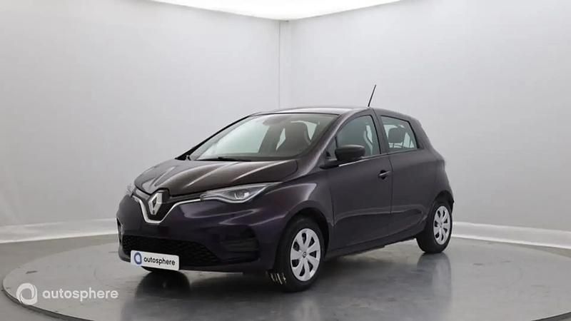 Violet Utilisé 2021 Renault Zoe Life Citadine | 12 499 € (Bon prix) - Image 1/4