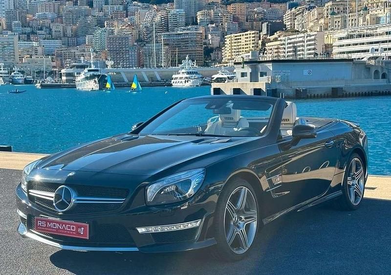 Occasion Mercedes SL63 AMG AMG 538 ch (395 kW) 2012 Noir Cabriolet