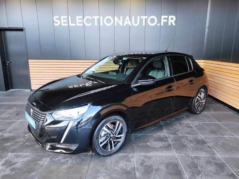 Noir Utilisé 2022 Peugeot 208 Allure Citadine | 22 990 € - Image 1/4
