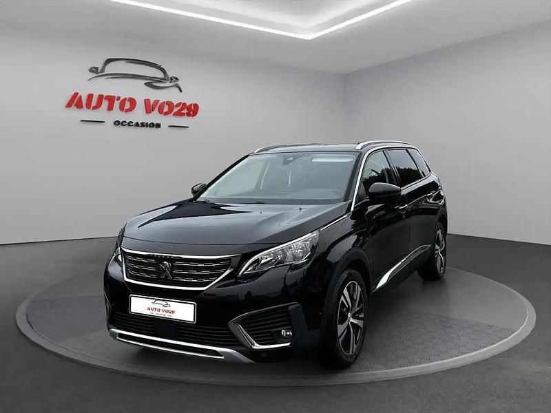 Noir Utilisé 2018 Peugeot 5008 Monospace | 20 990 € (Prix assez cher) - Image 1/4