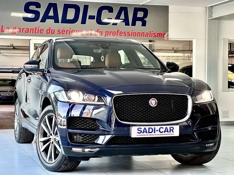 Bleu Utilisé 2019 Jaguar F-Pace SUV | 28 990 € (Super prix) - Image 1/4