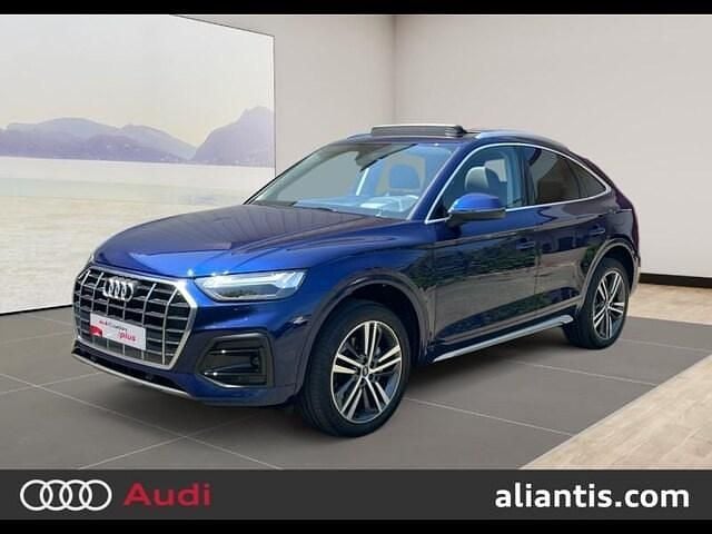 Bleu navarre métallisé Utilisé 2023 Audi Q5 Advanced SUV | 61 980 € - Image 1/4