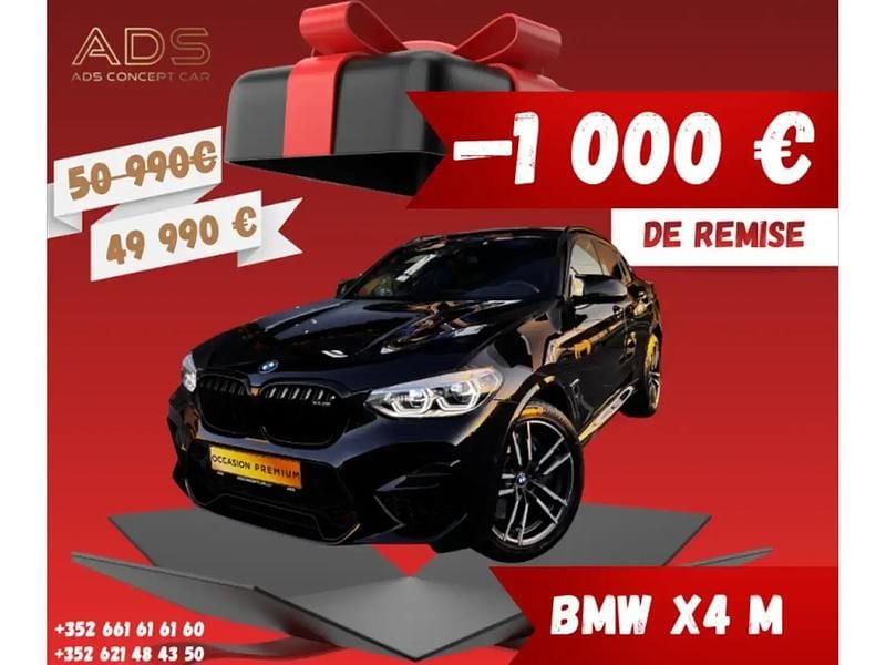 Noir Occasion 2020 BMW X4 M Sport Line SUV | 49 990 € (Bon prix) - Image 1/4