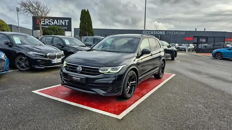 Occasion VW Tiguan R-line 150 ch (110 kW) 2022 Noir SUV
