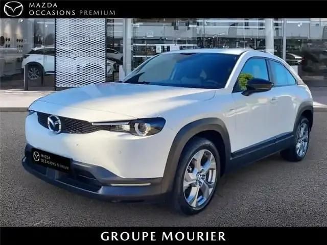 Arctic white Occasion 2024 Mazda MX30 SUV | 31 900 € - Image 1/4