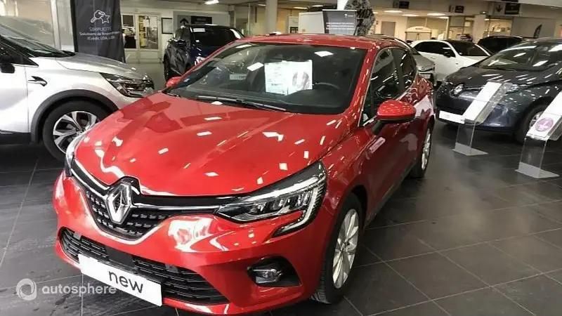 Rouge Utilisé 2020 Renault Clio V Intens Berline | 16 299 € (Prix juste) - Image 1/4