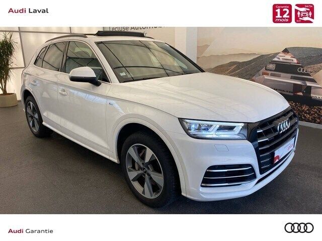Blanc ibis Utilisé 2020 Audi Q5 S-Line SUV | 33 890 € (Bon prix) - Image 1/4