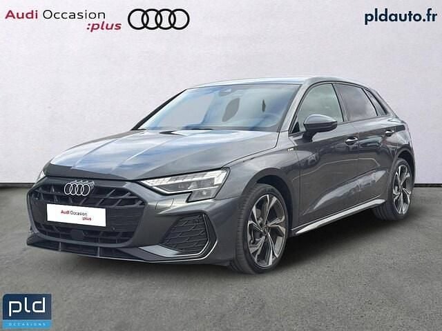 Gris daytona nacré Occasion 2025 Audi A3 S-Line Berline | 36 990 € - Image 1/4