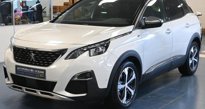 Blanc Utilisé 2018 Peugeot 3008 GT Monospace | 17 997 € (Prix juste) - Image 1/4