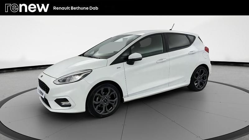 Blanc Utilisé 2021 Ford Fiesta ST-Line Citadine | 15 599 € (Prix juste) - Image 1/4
