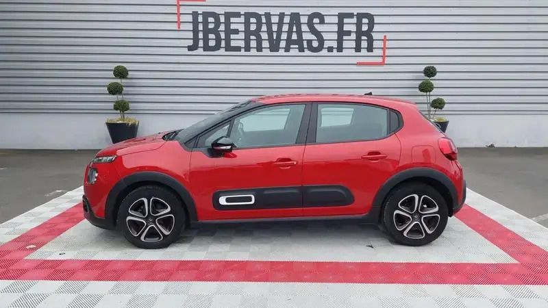 Rouge Utilisé 2021 Citroën C3 Feel Citadine | 12 999 € (Prix juste) - Image 1/4