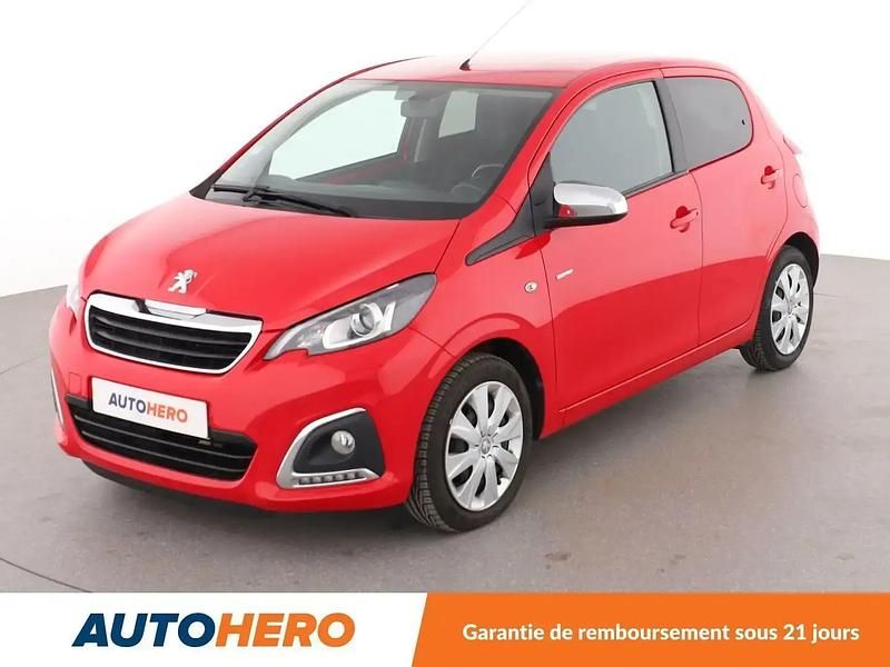 Rouge Utilisé 2018 Peugeot 108 Style Citadine | 11 090 € (Prix juste) - Image 1/2