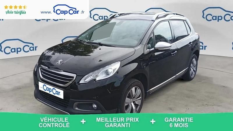 Noir Utilisé 2016 Peugeot 2008 Allure SUV | 6 990 € (Super prix) - Image 1/4