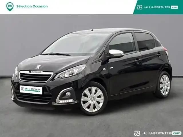 Noir caldera (m) Occasion 2019 Peugeot 108 Style Berline | 8 789 € (Prix juste) - Image 1/4