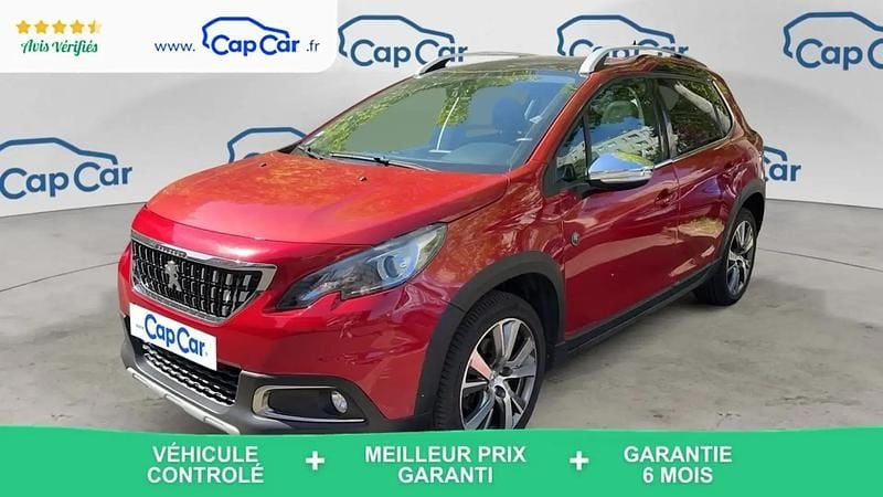 Rouge Utilisé 2018 Peugeot 2008 Crossway SUV | 8 580 € (Super prix) - Image 1/4