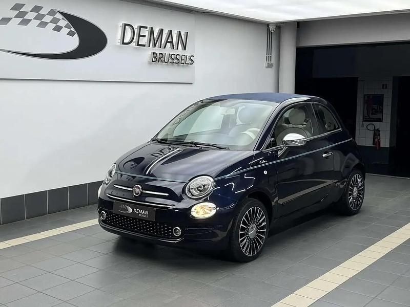 Bleu Utilisé 2016 Fiat 500C Riva Cabriolet | 16 900 € - Image 1/4