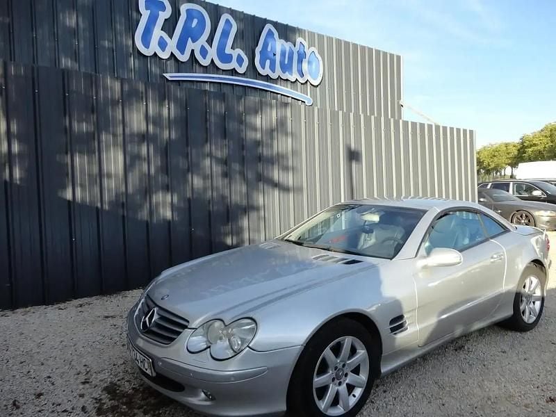 Gris Occasion 2001 Mercedes SL500 Cabriolet | 18 500 € - Image 1/4