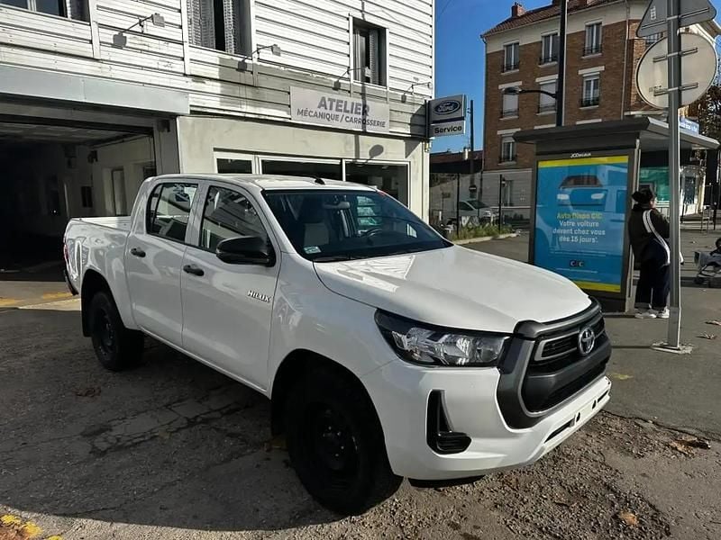 Occasion Toyota HiLux 150 ch (110 kW) 2021 Blanc Pick-up