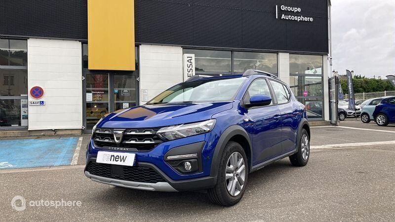 Bleu Utilisé 2022 Dacia Sandero Comfort Citadine | 15 799 € (Prix juste) - Image 1/4