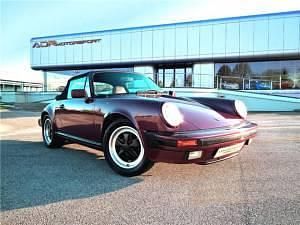 Rouge Occasion 1984 Porsche 911 Carrera Cabriolet Cabriolet | 79 000 € - Image 1/4