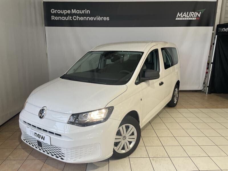 Blanc Utilisé 2023 VW Caddy Monospace | 24 990 € (Prix juste) - Image 1/4