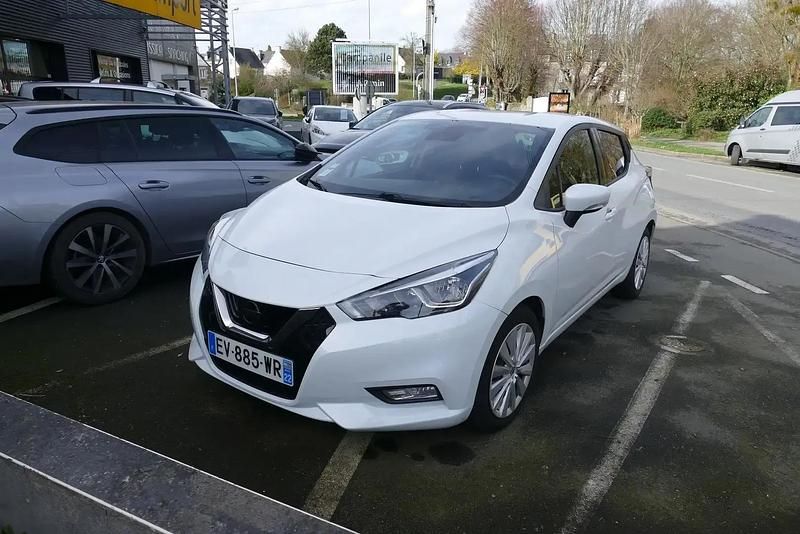 Blanc Occasion 2018 Nissan Micra Citadine | 10 600 € (Prix juste) - Image 1/4