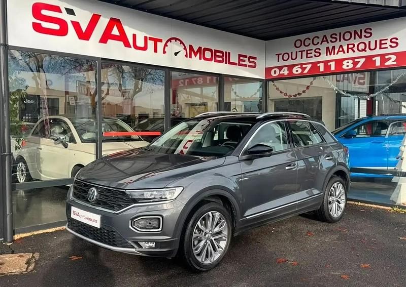 Gris Occasion 2018 VW T-Roc SUV | 16 990 € (Prix juste) - Image 1/4