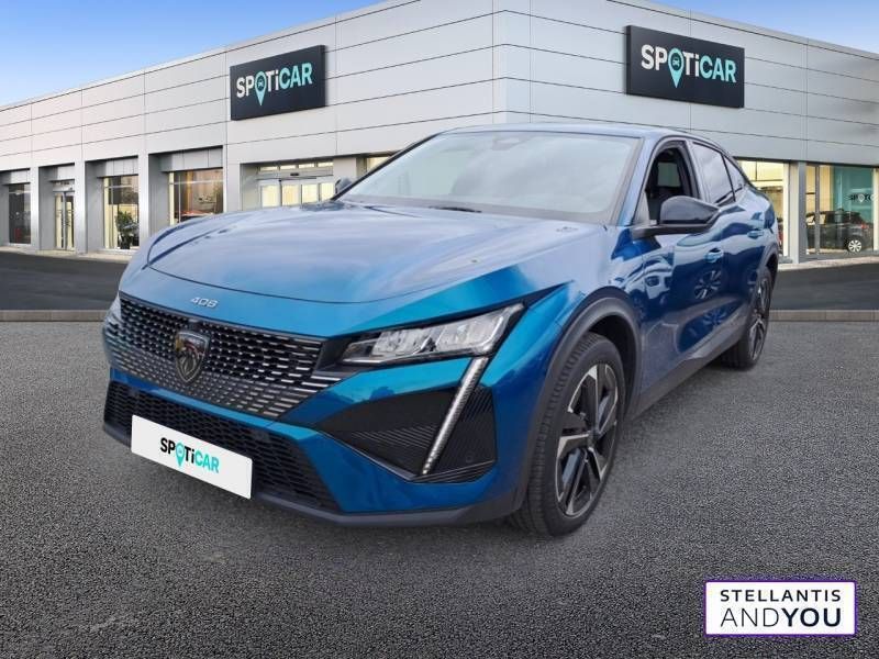Bleu Utilisé 2023 Peugeot 408 Allure Berline | 30 890 € (Prix juste) - Image 1/3