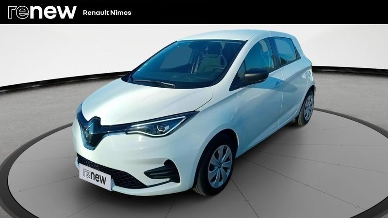 Blanc Utilisé 2020 Renault Zoe Life Citadine | 7 999 € (Super prix) - Image 1/4